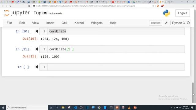 4.5 Python Fundamental. Tuples смотреть онлайн