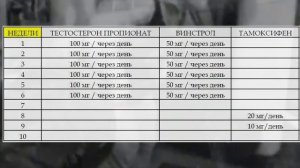 БЮДЖЕТНЫЙ КУРС ДЛЯ СУШКИ. ПРОПИОНАТ + ВИНСТРОЛ
