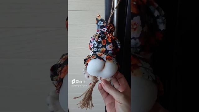 Интерьерная кукла-попик _Хозяюшка_. 15 см. смотреть онлайн
