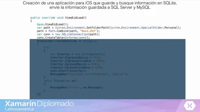 Modulo 3 Creación De Aplicación IOS Que Guarde y Busque Información SQLite, Envíe Información Gua смотреть онлайн