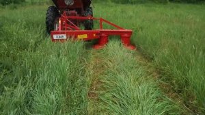 Т25 и роторная косилка wirax z-069