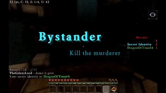 Bystander Bystander Bystander!!! Minecraft Murder Mystery смотреть онлайн