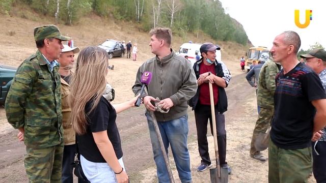 На шихане Юрактау произошел пожар смотреть онлайн