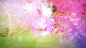 Винкс все превращения Флоры до Космикса