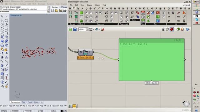 Быстрый способ построить рельеф (Rhinoceros + Grasshopper) смотреть онлайн