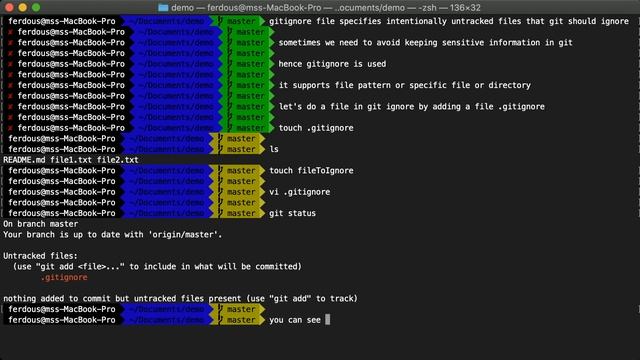 Git Ignore смотреть онлайн