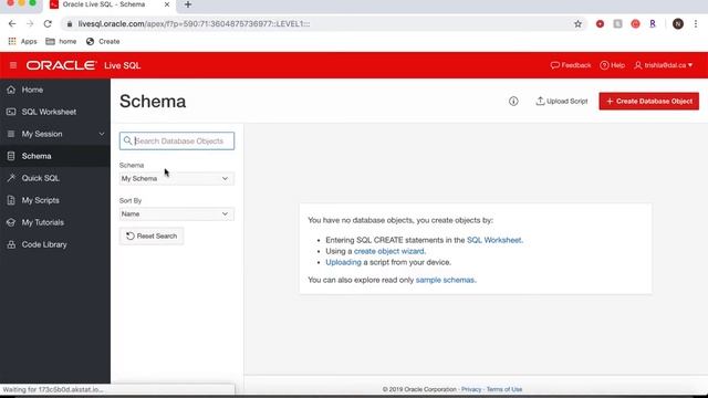 Access Oracle Live SQL смотреть онлайн