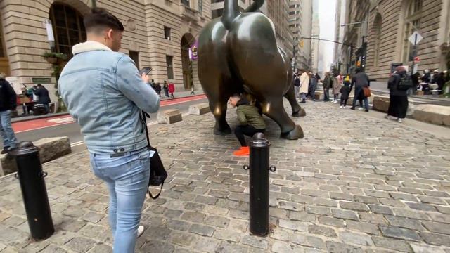 Бронзовый бык на Уолл-стрит смотреть онлайн