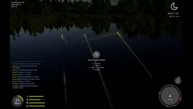 Russian Fishing 4 RF4 Old Burg Lake Spot Bream low bit rate смотреть онлайн