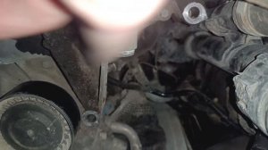 Демонтаж генератора mercedes w204 m274