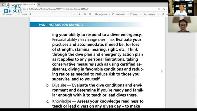 PADI DIVEMASTER COURSE: CHAPTER 1 смотреть онлайн