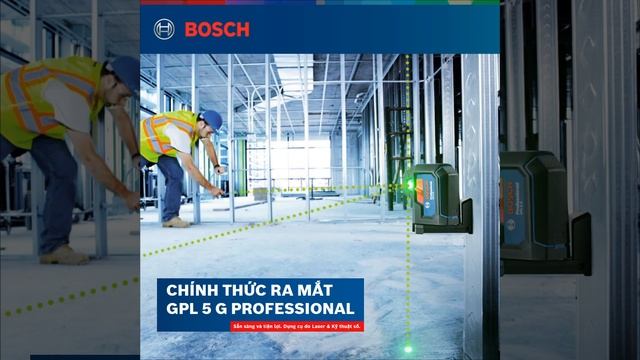 BOSCH GPL 5G | MÁY ĐỊNH VỊ LASER CHUYÊN NGHIỆP смотреть онлайн