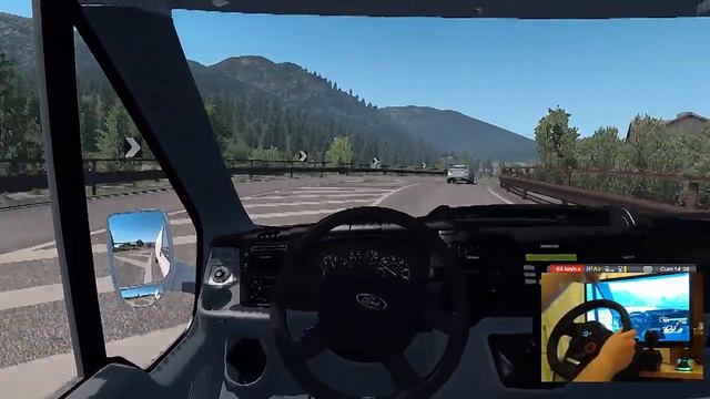 ETS 2 FORD TRANSİT İLE DAR SOKAKLARDAYIZ GRAND UTOPIA MAP (LOGITECH DFGT) смотреть онлайн