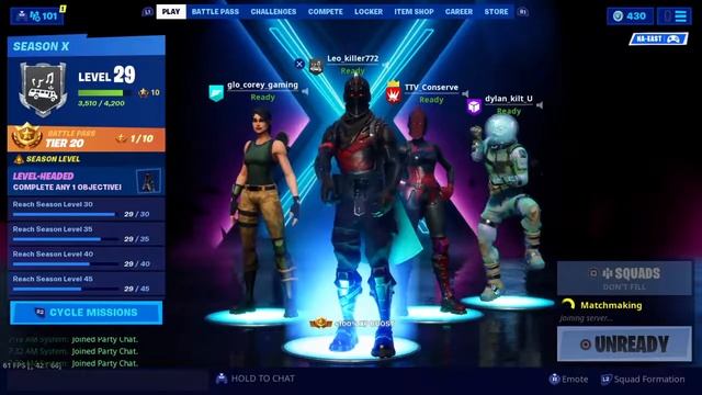 Fortnite Quick Matching With Friends смотреть онлайн