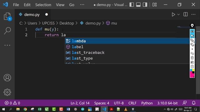 O-Level M3 R5 | Python Lambda Functions with Example | Lecture 40 смотреть онлайн