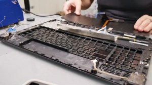 Как поменять впаянную клавиатуру на ноутбуке! Замена клавиатуры MSI!