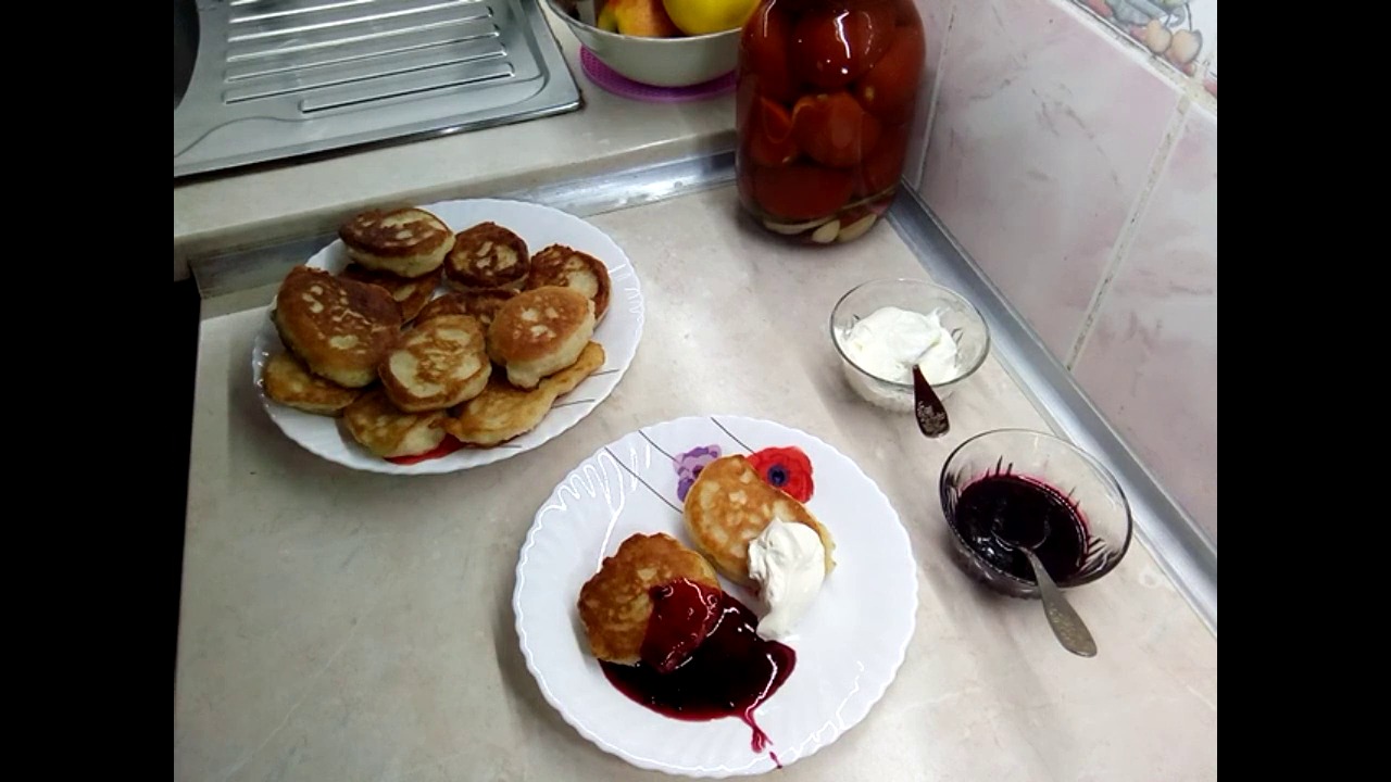 Дрожжевые оладьи