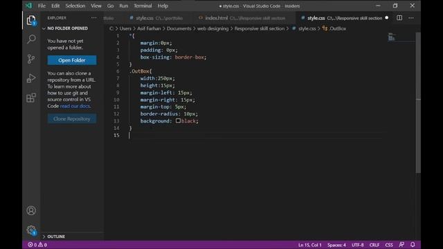 Animated Skills Bar with HTML with CSS Bootstrap 5 | How to make Animated Progress Bar | Responsiv смотреть онлайн