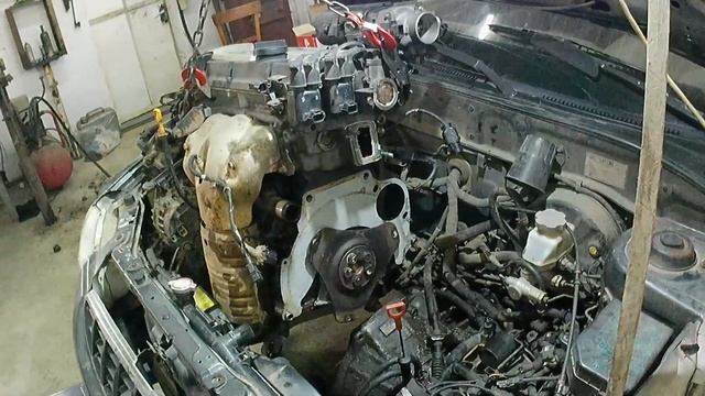 Замена двигателя в сборе Хендай акцент смотреть онлайн