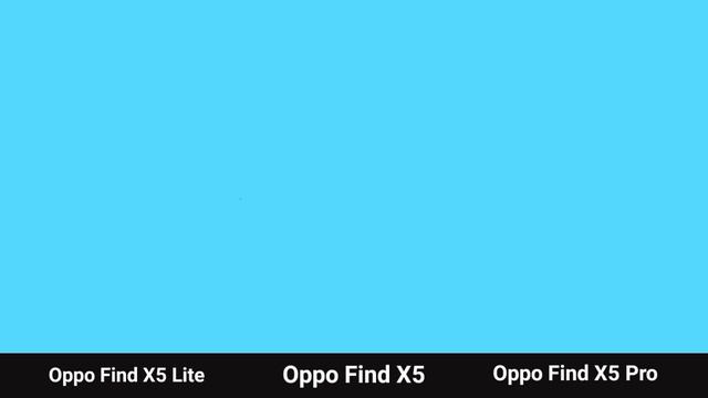 Oppo Find X5 Lite Vs Oppo Find X5 Vs Oppo Find X5 Pro