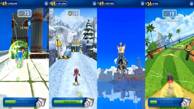 Sonic Dash All Sonic Prime Characters Boscage Maze Sonic Rusty Amy Tails Nine vs Dark Movie Knuckle смотреть онлайн
