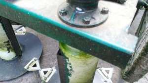 Устройство самодельной роторной косилки из бензопилы Урал 2.... DIY rotary mower -how it made...