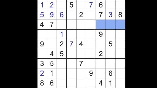 Sudoku solution – Los Angeles Times sudoku 5 June 2023 Expert level смотреть онлайн
