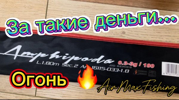 Обзор недорогого и надежного спиннинга Dayo Amphipoda