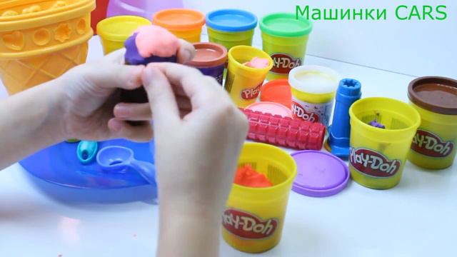 I make ice cream from Play Doh смотреть онлайн