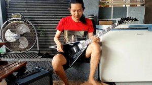 jackson js32 rhoads black/white bevels (unboxing)