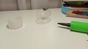 Как надуть шарик из нано скотча???