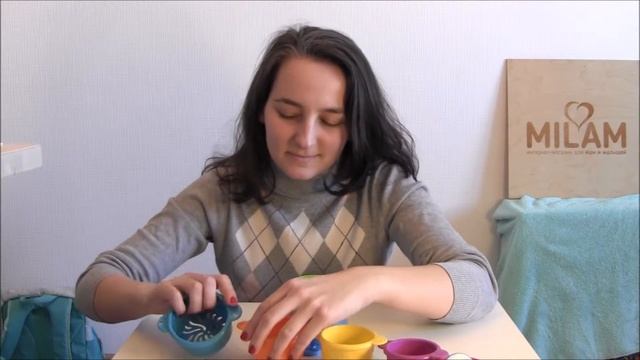 Игрушка для ванной Пирамидка-Гусеница Munchkin смотреть онлайн