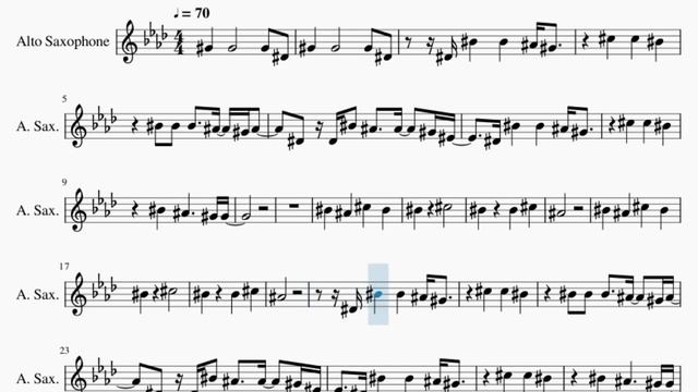 Alto Sax Sheet Music: How to play The Blessing by Kari Jobe смотреть онлайн