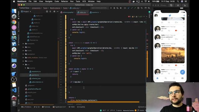 Build a Twitter Clone in React Native for Beginners (3) ? Live ? смотреть онлайн