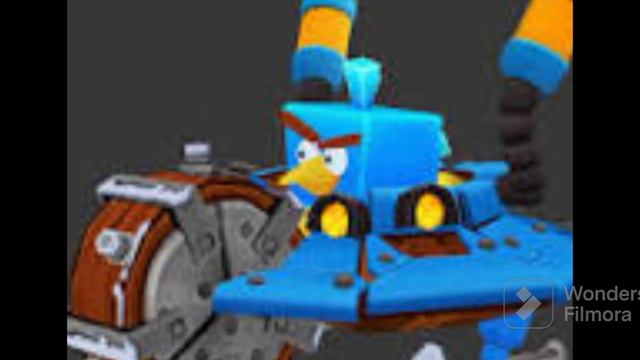 вырезанный персонаж из angry birds go. интересные факты смотреть онлайн