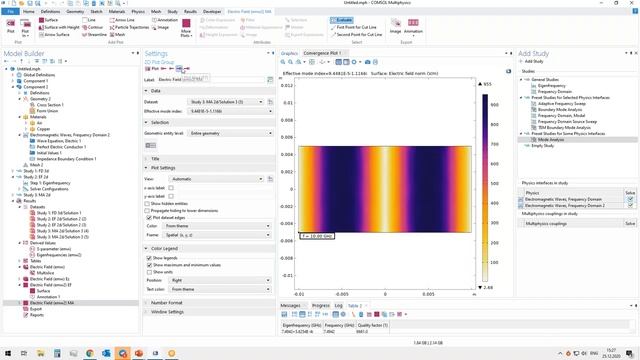 СВЧ-моделирование в COMSOL Multiphysics. Версия 5.6 смотреть онлайн