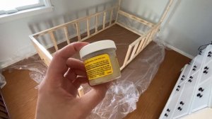 Семейное творчество. Детская напольная кровать своими руками. Кровать-домик монтессори.