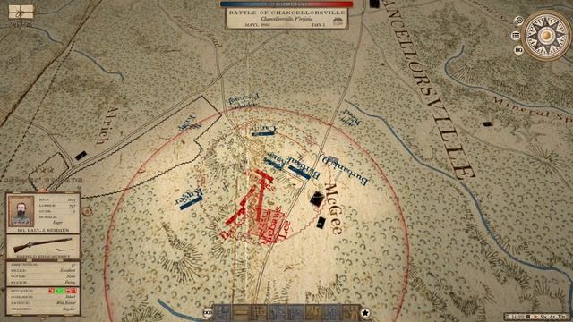 GRAND TACTICIAN: THE CIVIL WAR - Chancellorsville CSA Stream смотреть онлайн