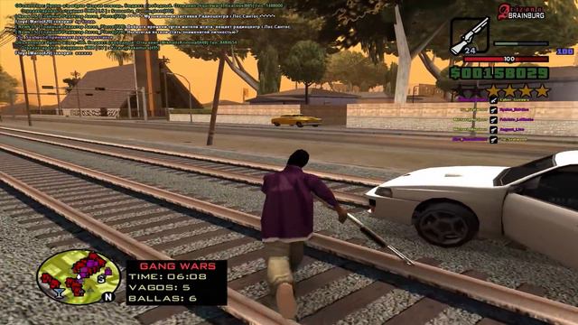 ВСЕ ЛАГАЕТ,НО МЫ КАПТИМСЯ + ПРОГРАММА ДЛЯ ПОДНЯТИЯ FPS В GTA SA | SAMP смотреть онлайн