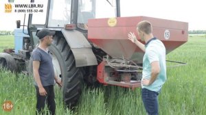 Навесные разбрасыватели минеральных удобрений JMS – отзыв механизатора