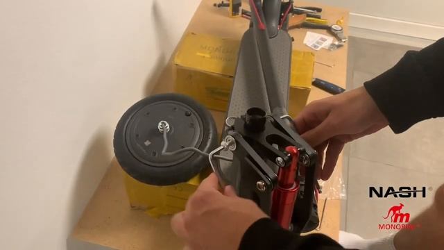 Monorim V4 Front Scooter Suspension Upgrade Xiaomi M365/M365 Pro/Pro 2/S1 Installation Tutorial