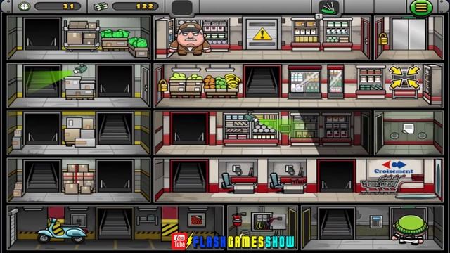 Bob The Robber 4 Game Walkthrough Level (1-5) смотреть онлайн