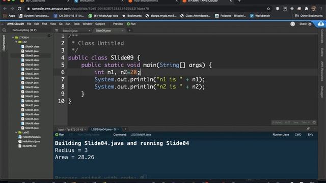 ITP3914 2.1-2.3 Variables, Data Types, Operators Part1 смотреть онлайн