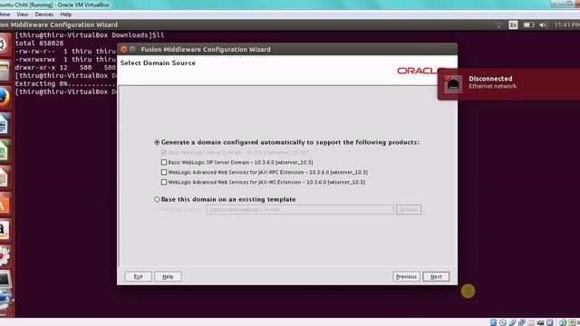 Oracle Weblogic Application Server Administration : Part 4 GUI Mode Installation and Domain Creatio смотреть онлайн