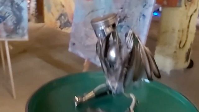 22 марта 2021г Санкт-Петербурге выставка из железа поделки! 4 раза сделал круга посмотреть ? смотреть онлайн