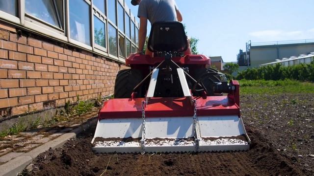 Трактор Митракс Т150 с активной фрезой смотреть онлайн