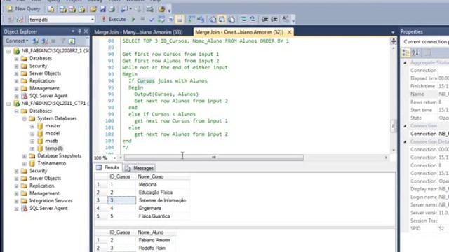 SQL Server Merge Join смотреть онлайн
