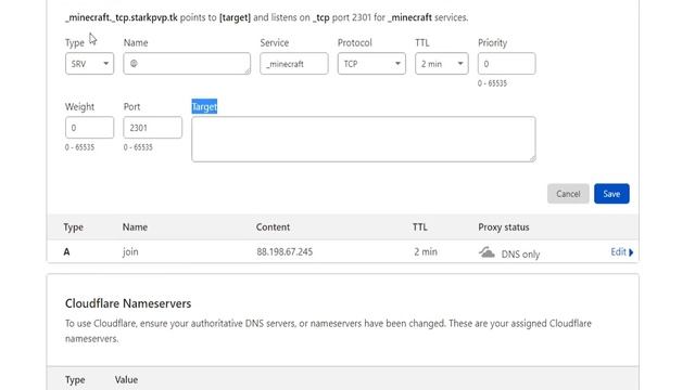 Cloudflare DNS Setup for Minecraft Servers & Websites смотреть онлайн