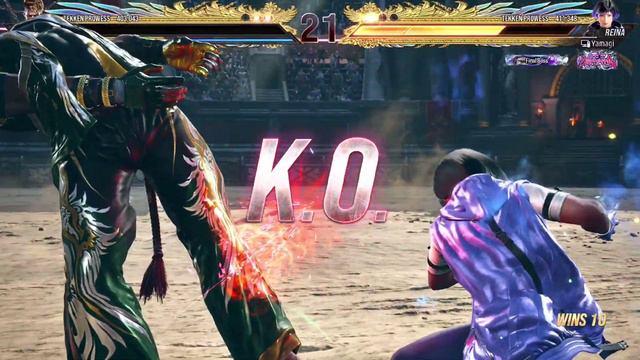 TEKKEN 8 🔥 EDDY (DOINK) VS REINA (YAMAGI) | T8 HIGH LEVEL RANK MATCHES 🔥 смотреть онлайн