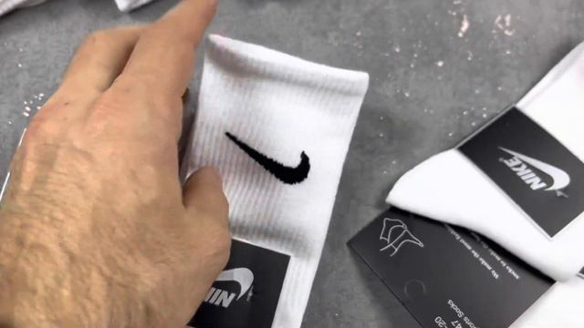 Носки белые мужские Nike смотреть онлайн